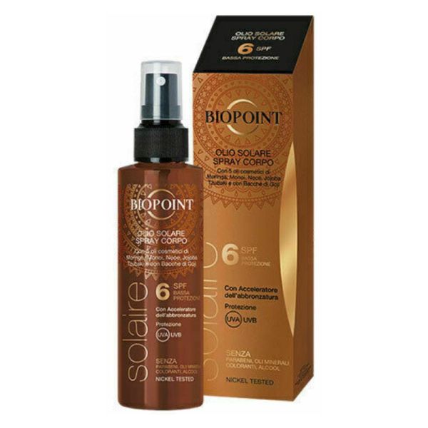 BIOPOINT OLIO SOLARE SPRAY CORPO SPF 6 150 ML