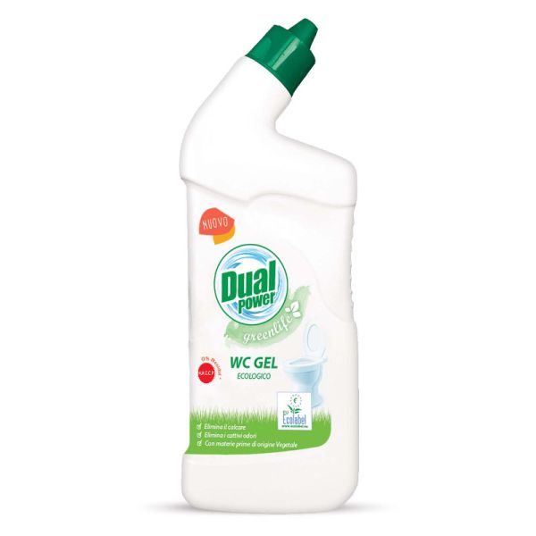 DUAL POWER GREEN LIFE WC GEL ECOLOGICO 750ML.