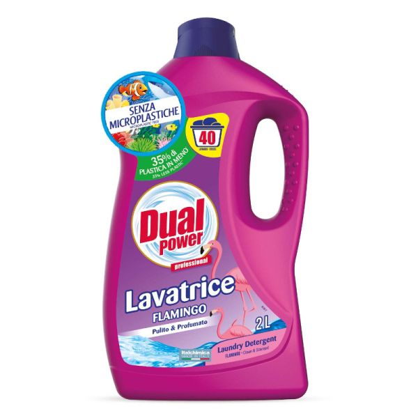 DUAL POWER LAVATRICE FLAMINGO 2LT