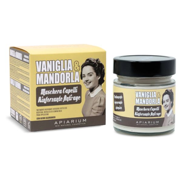 APIARIUM MASCHERA CAPELLI ANTI AGE VANIGLIA E MANDORLA 200ML