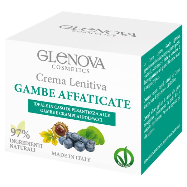 GLENOVA CREMA LENITIVA GAMBE AFFATICATE 125 ML