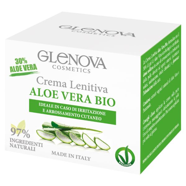 GLENOVA CREMA LENITIVA ALOE VERA BIO 125 ML