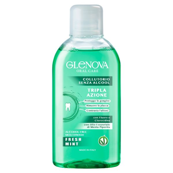 GLENOVA COLLUTORIO FRESH MINT 400 ML