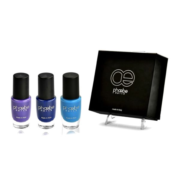 KIT UNGHIE OLIMPIA 3 SMALTI COLORATI PHOEBE NAILS