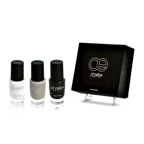 KIT UNGHIE EURIDICE 3 SMALTI COLORATI PHOEBE NAILS