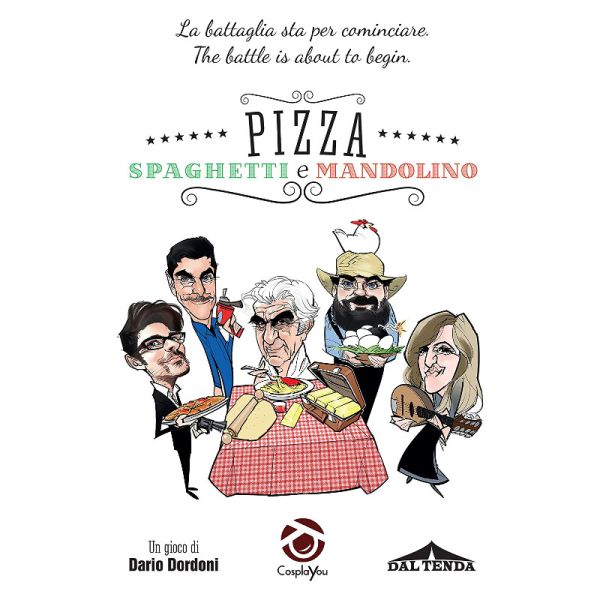 PIZZA SPAGHETTI E MANDOLINO - GIOCO DA TAVOLO