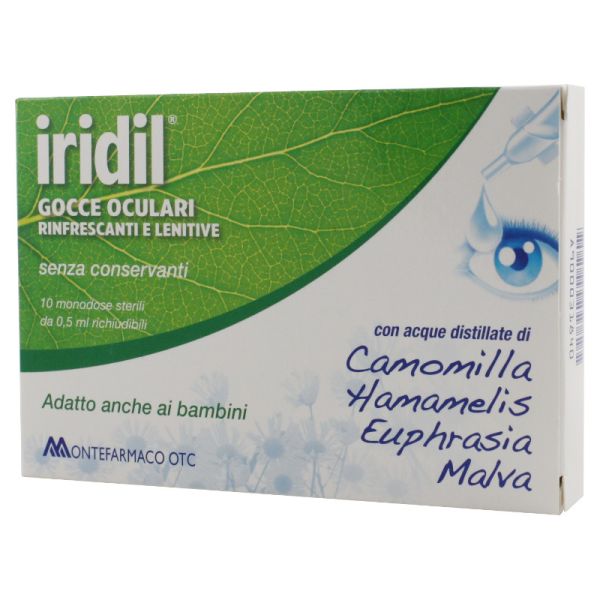 IRIDIL GOCCE OCULARI 10 MONODOSE