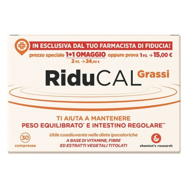 RIDUCAL GRASSI 30 COMPRESSE