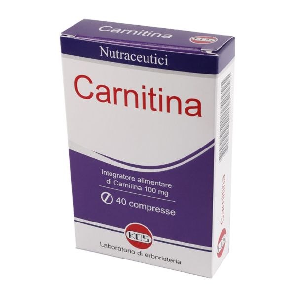 CARNITINA 40 COMPRESSE KOS