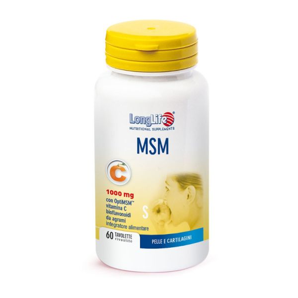 LONGLIFE MSM 1000 MG 60 TAVOLETTE