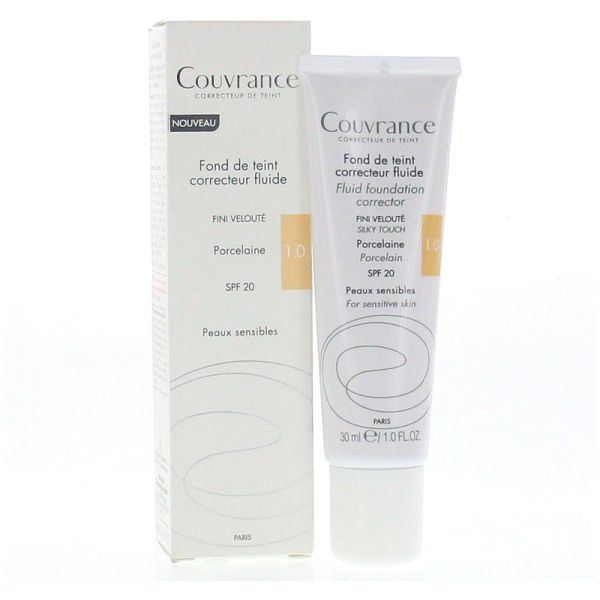 AVENE COUVRANCE FONDOTINTA FLUIDO 01 PORCELLANA