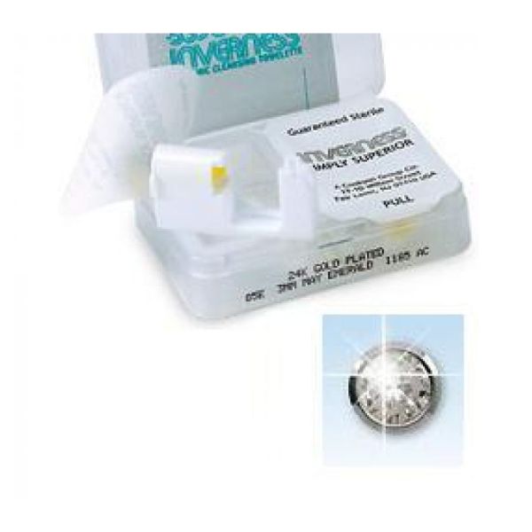 INVERNESS KIT FORATURA CON ORECCHINI CON BRILLANTINO CRYSTAL TITANIO 4MM