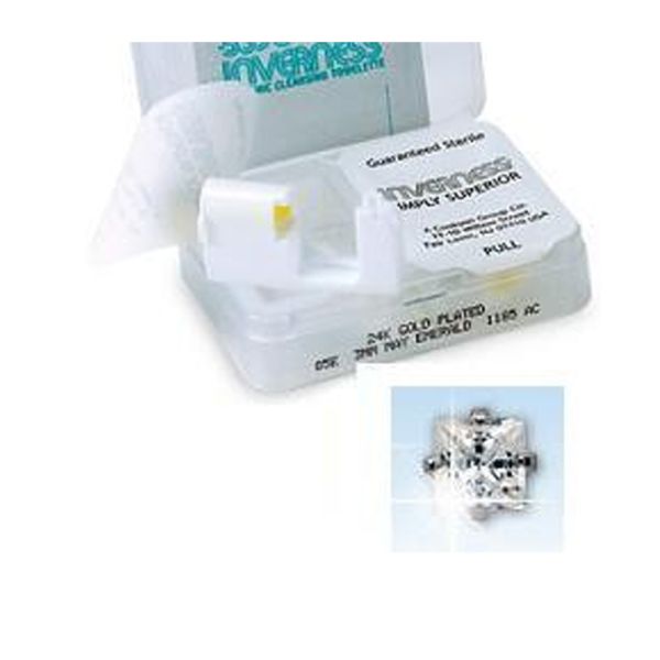 INVERNESS KIT FORATURA CON ORECCHINI ZIRCONI QUADRADI PLACCATO PALLADIO 3