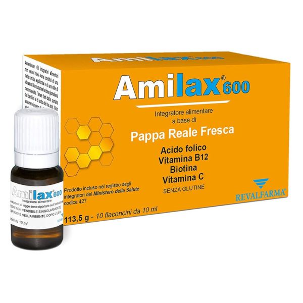 AMILAX 600 10 FLACONCINI 10ML