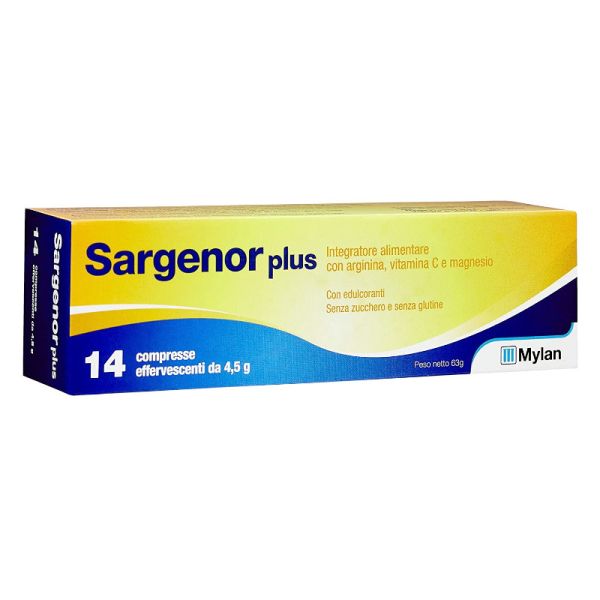 SARGENOR PLUS 14 COMPRESSE