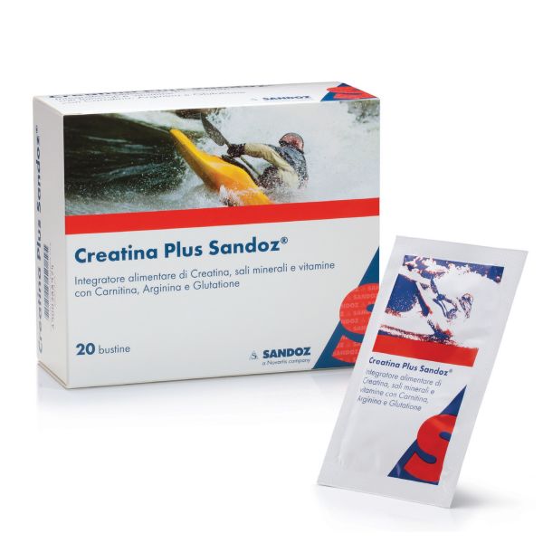 CREATINA PLUS SANDOZ 20 BUSTINE