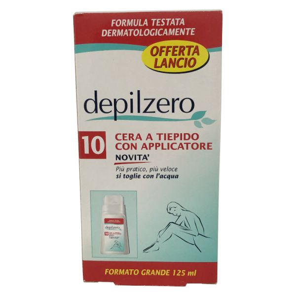 DEPILZERO CERA A TIEPIDO CON APPLICATORE 125ML