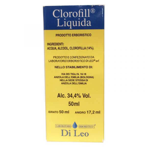 CLOROFILL LIQUIDO 50 ML DI LEO