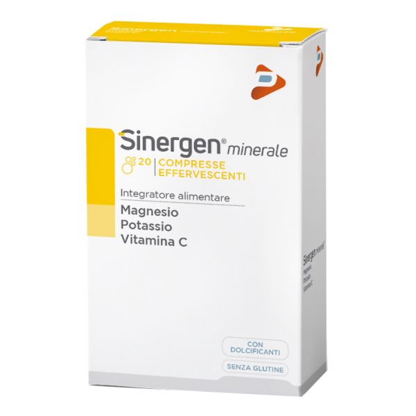 SINERGEN MINERALE LIMONE 20 COMPRESSE EFFERVESCENTI