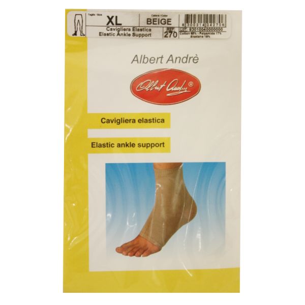 ALBERT ANDRE' ARTICOLO 270 CAVIGLIERA COTONE COLORE BEIGE TAGLIA XL