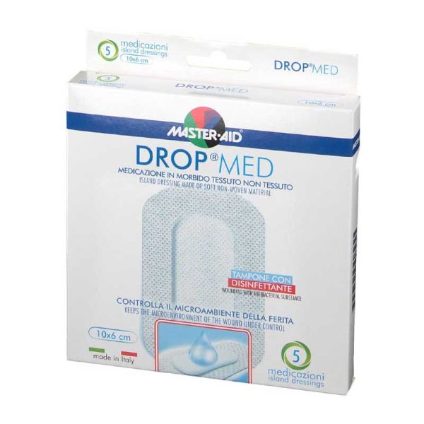 MASTER-AID CPS AUTOADESIVA DERMOATTIVA IPOALL. AERATA DROP MED 10X6 5 PEZZI