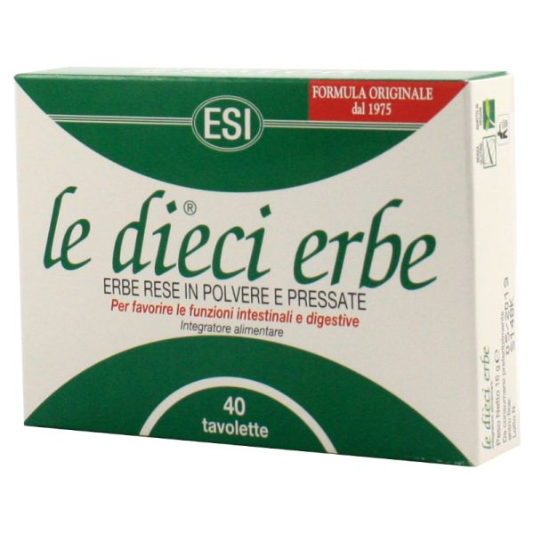 LE DIECI ERBE 40 TAV