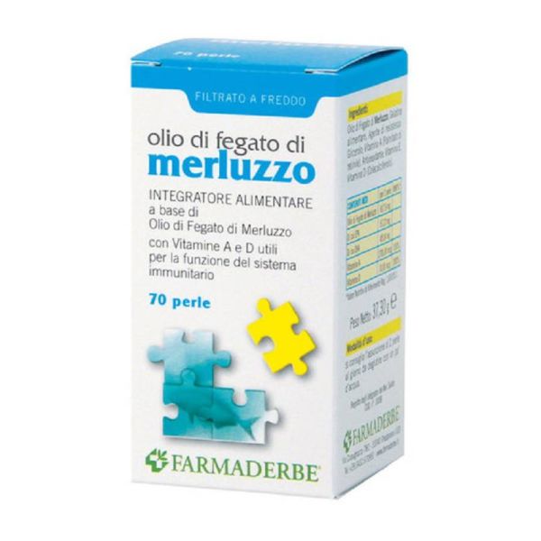 NUTRA LINE OLIO DI FEGATO DI MERLUZZO 70 PERLE