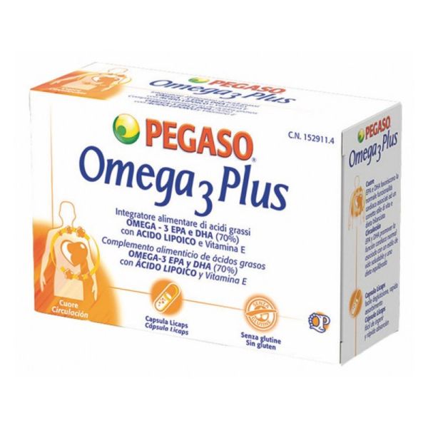 OMEGA 3 PLUS INTEGRATORE ALIMENTARE COLESTEROLO E TRIGLICERIDI 40 CPS