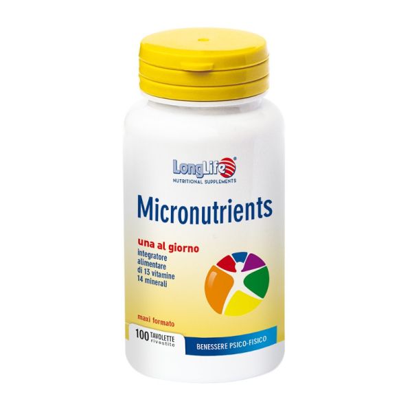 LONGLIFE MICRONUTRIENTS 30 TAV