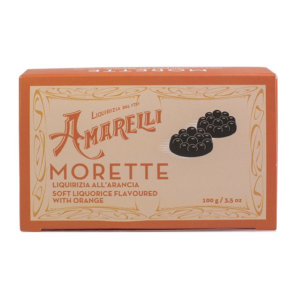 LIQUIRIZIA GOMMOSA SCATOLETTA ARANCIONE 100 G
