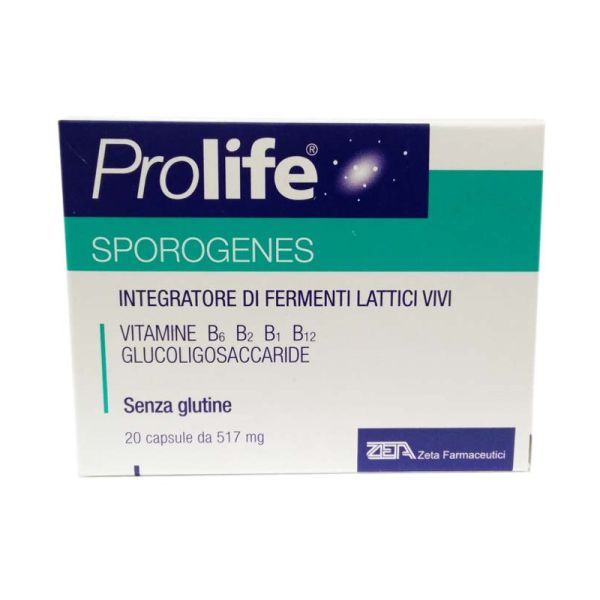 PROLIFE SPOROGENS FERMENTI LATTICI VIVI 20 CPS