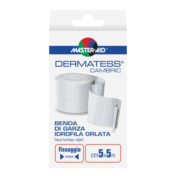 MASTER-AID DERMATESS BENDA CAMBRIC 5X5
