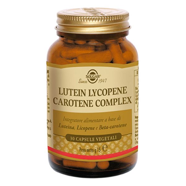 SOLGAR LUTEIN LYCOPENE 30 CAPSULE VEGETALI