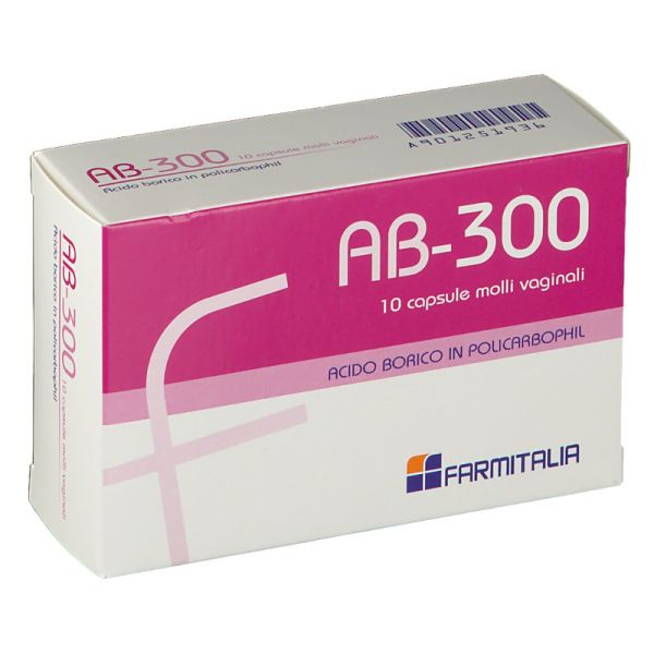 AB 300 CAPSULE VAGINALI 10 PZ