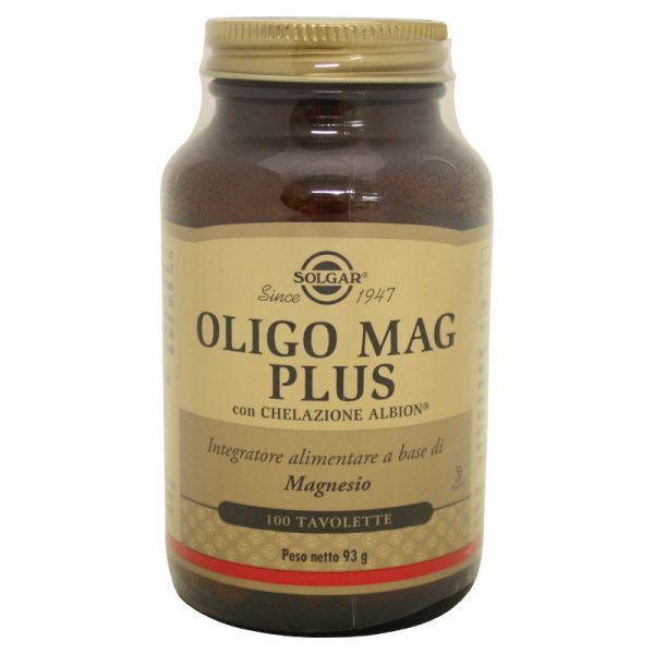 SOLGAR OLIGO MAG PLUS 100 TAVOLETTE