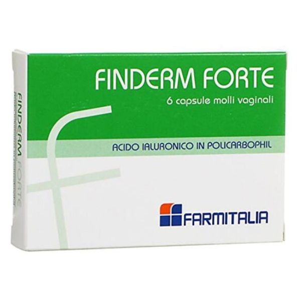 FINDERM FORTE CAPSULE MOLLI VAGINALI CONFEZIONE DA 6 PEZZI