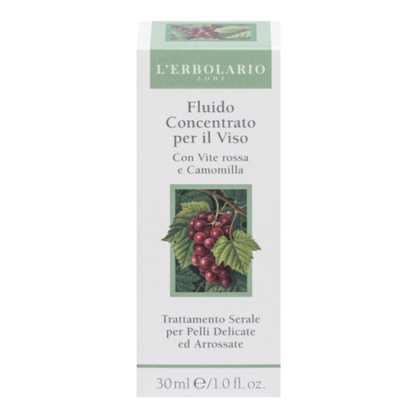 FLUIDO CONCENTRATO VISO VITE ROSSA/CAMOMILLA 30 ML