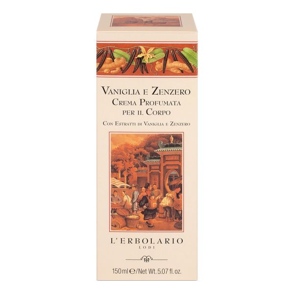 L'ERBOLARIO CREMA PROFUMATA VANIGLIA ZENZERO 150 ML