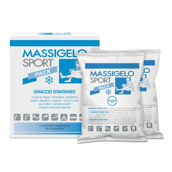 GHIACCIO ISTANTANEO MASSIGELO SPORT PACK 2 BUSTE