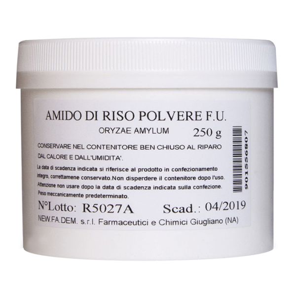 AMIDO DI RISO IN POLVERE 250 GR NEW FA.DEM