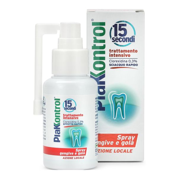 PLAKKONTROL COLLUTORIO SPRAY 15 SECONDI 50ML