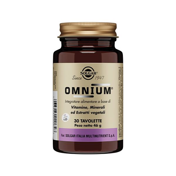 OMNIUM 30 TAVOLETTE SOLGAR