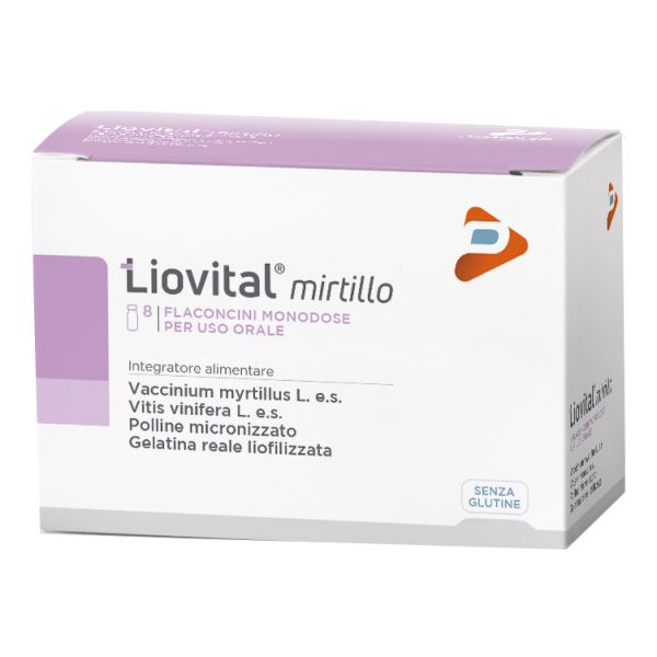 LIOVITAL MIRTILLO 8 FLACONCINI 10 ML