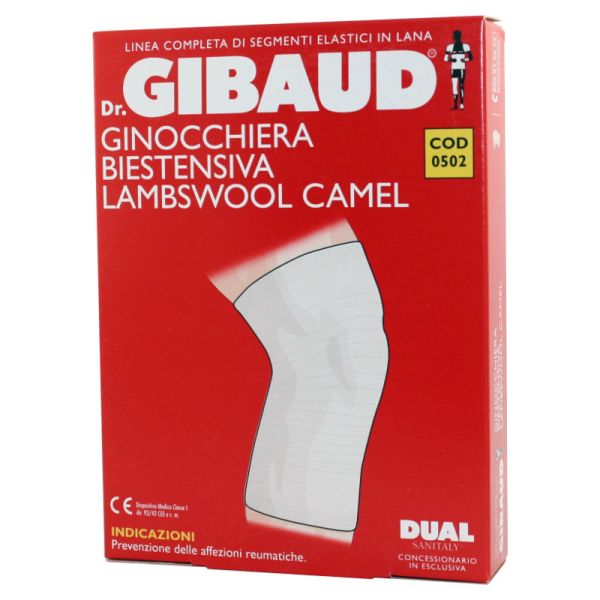 GIBAUD GINOCCHIERA BIESTENSIVA LAMBSWOOL TAGLIA 5