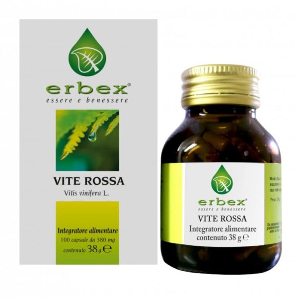 VITE ROSSA 100 CAPSULE 380 MG