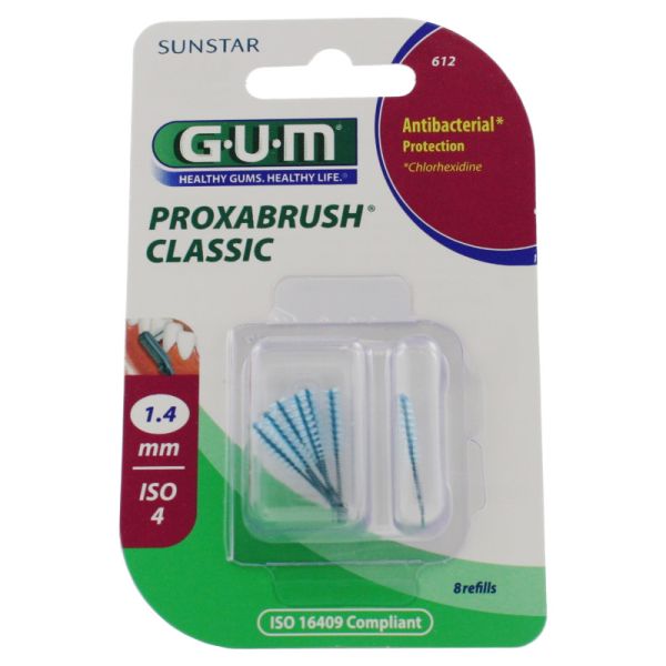 GUM PROXABRUSH 612 SCOVOLINO 8PZ