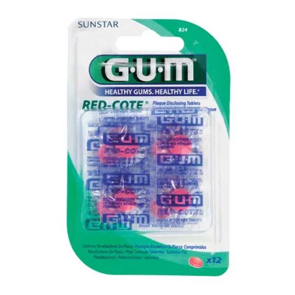 GUM RED-COTE 12 PASTIGLIE RIVELATRICI PL