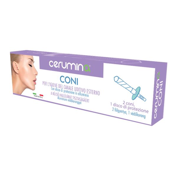 CERUMINA CONI ORECCHIE 2 PZ
