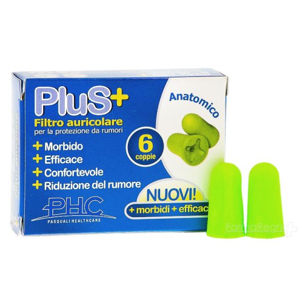 TAPPO AURICOLARE EARPLUG SCUDO PLUS 3 COPPIE ARTICOLO 7EN002 6 PEZZI