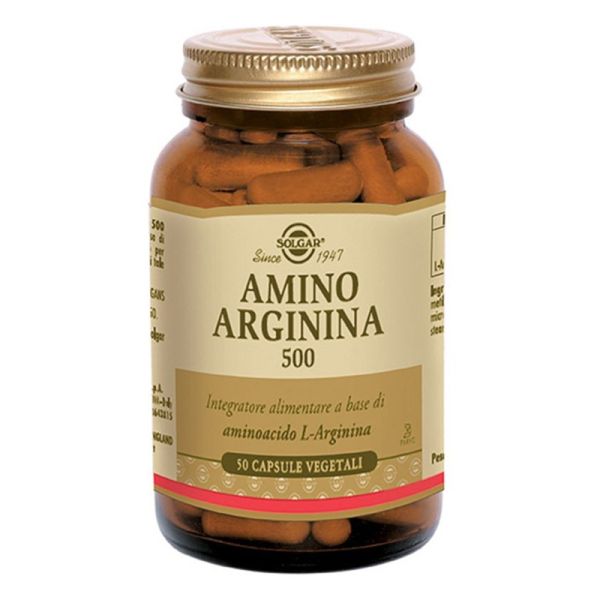 SOLGAR AMINO ARGININA 500 50 VEGICAPS